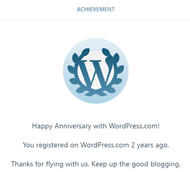 wordpress 2 years